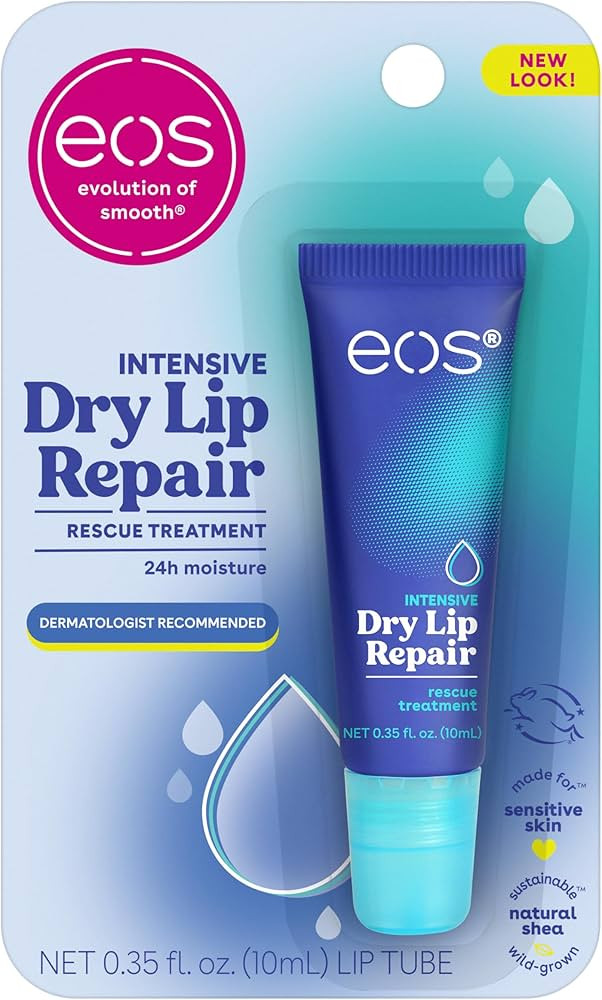 eos The Hero - Reparación de labios, tratamiento de labios extra secos, humedad 24 horas, tratam... | Amazon (US)