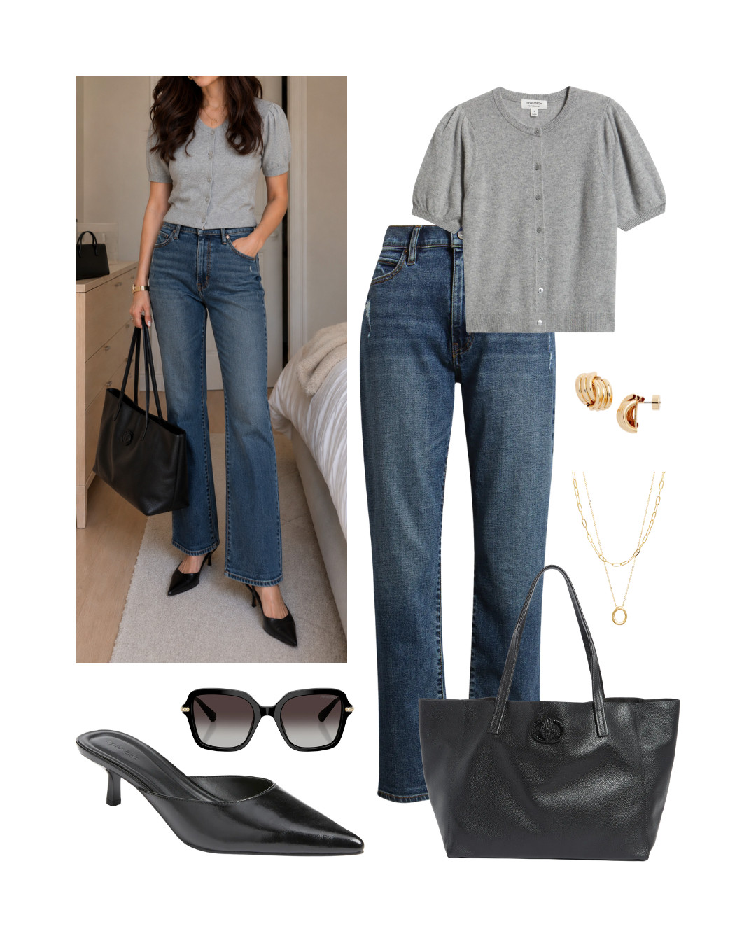 Effortless everyday denim paired with classic grey knitwear, now on sale at Nordstrom. 

#NordstromSale #Nordstrom #NSale #DenimStyle #EverydayOutfit #CapsuleWardrobe #CasualChic #MinimalistFashion 

 #LTKootd #LTKSaleAlert #LTKBeauty