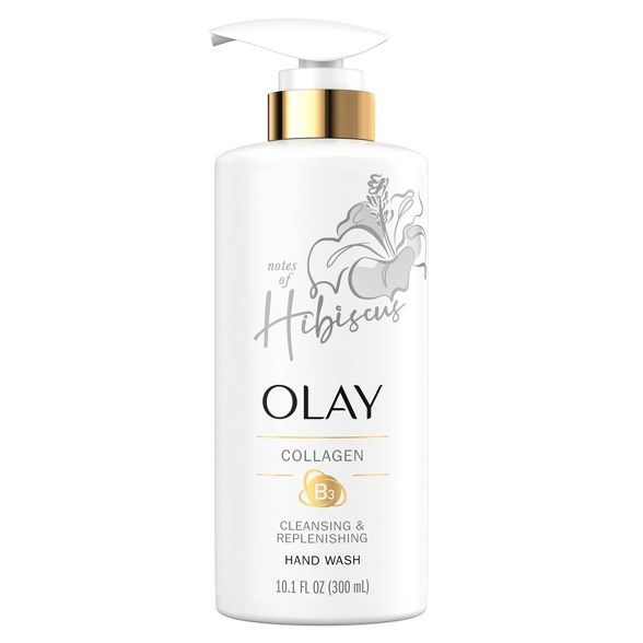 Olay Cleansing &#38; Replenishing Liquid Hand Soap - Collagen - 10.1 fl oz | Target