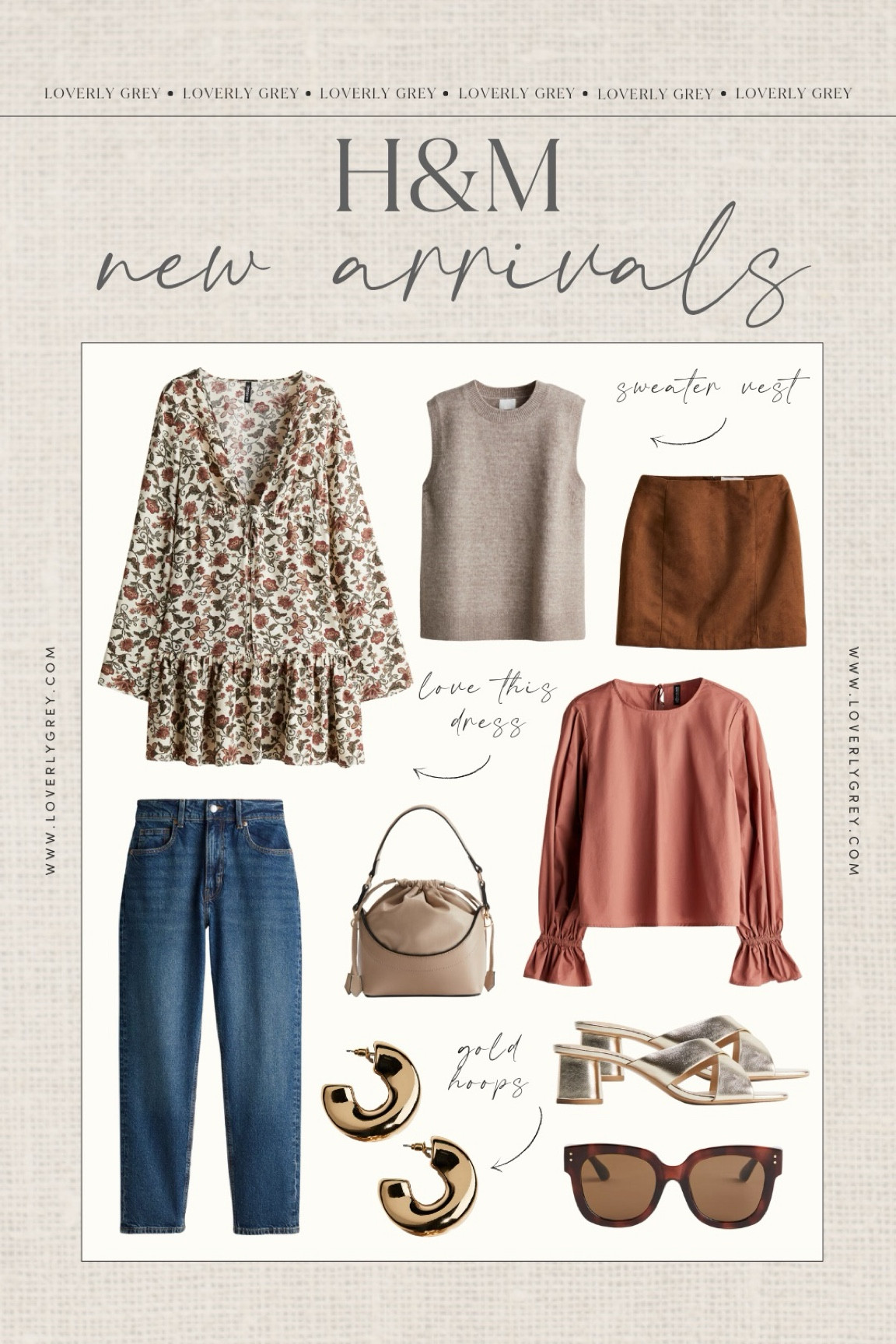 Loving these new arrivals for fall!

Loverly Grey, H&M finds, fall dress, mom jeans, gold hoops, suede skirt, sweater vest, fall outfits

#LTKSeasonal #LTKStyleTip