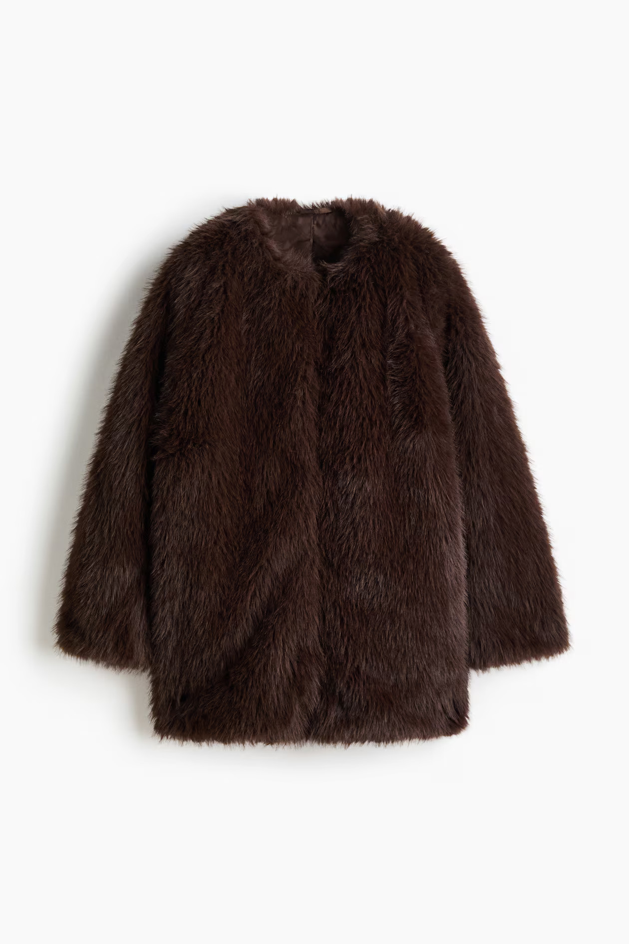 Fluffy coat | H&M (UK, MY, IN, SG, PH, TW, HK)