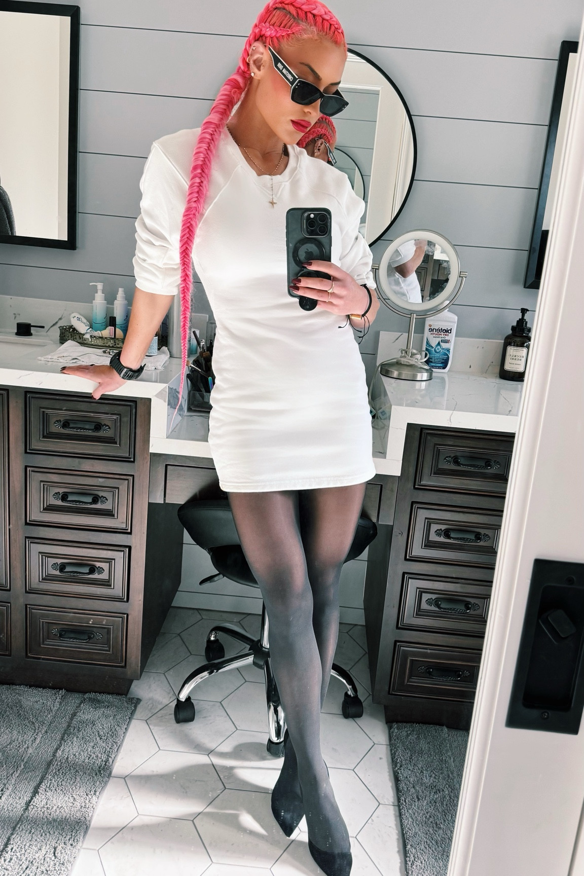 Holiday sweater dress 👗 

#LTKStyleTip #LTKU #LTKParties