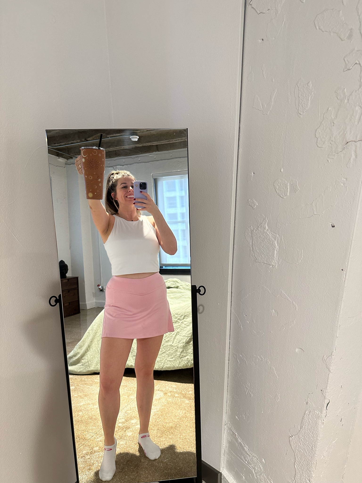 Sunday workout 💪🏻 Drinking water from my Hilary Duff X Brumate tumbler, the absolute cutest. Stay hydrated my friends 🌙💧✨

#LTKfit #LTKunder100