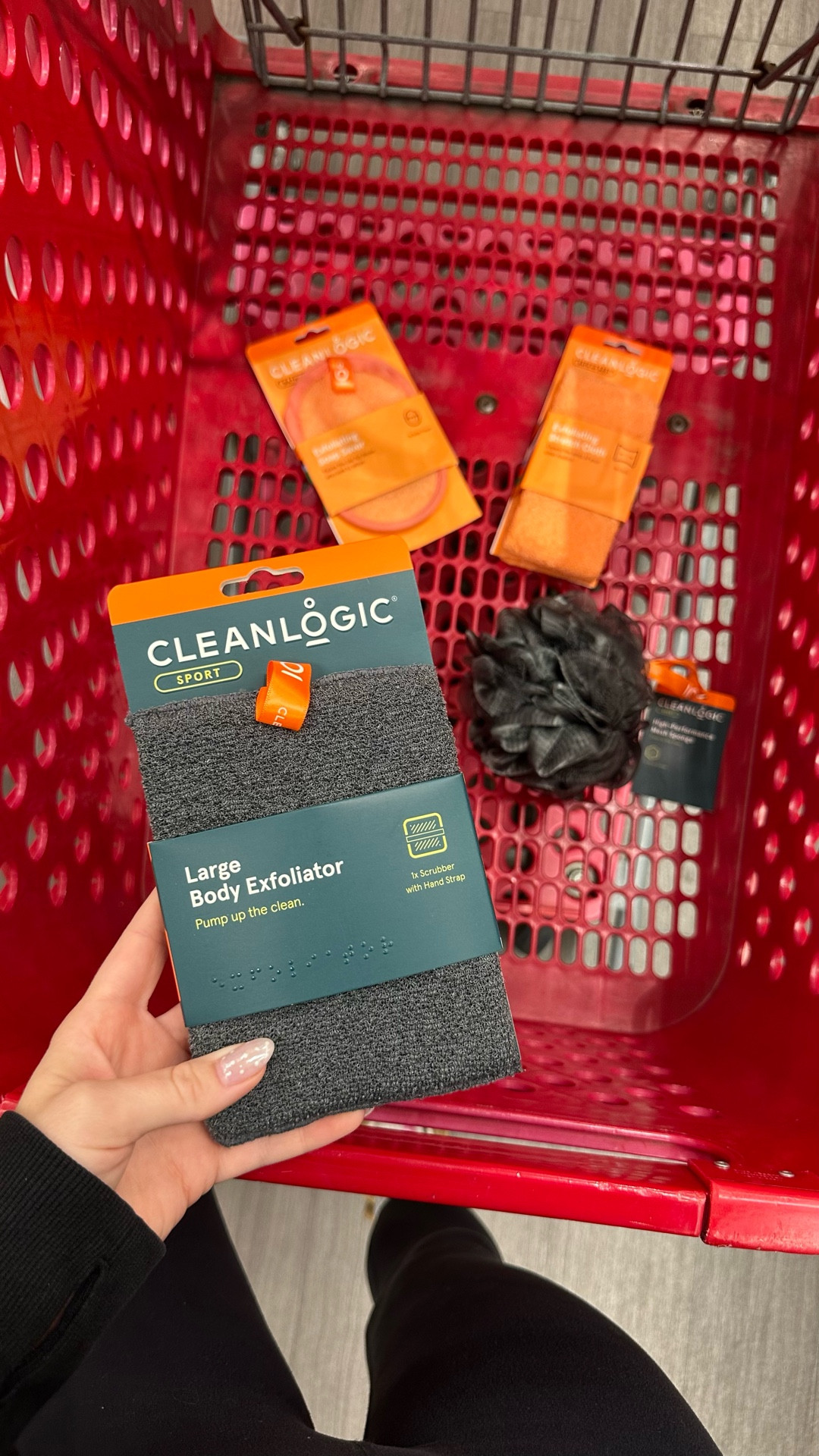 My new exfoliating must haves from Cleanlogic at Target for a peak everything shower experience! @Target 