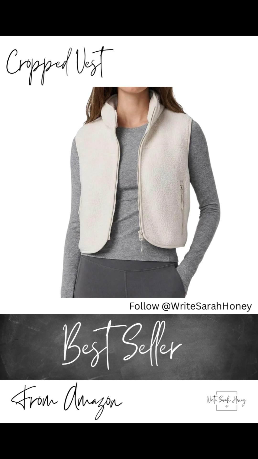Fan Favorite! Selling out fast!
This cropped vest everyone keeps grabbing and for good reason. Cute, comfy, and one of those why didn’t I buy this sooner finds.

👉 Tap to shop before it’s gone
🤍 Follow for more Friday Favorites + daily LTK finds! 

#FridayFavorite
#SellingOut
#ShopMyLook
#TrendingNow
#MustHave
#AmazonFinds
#AmazonFavorites
#AffordableStyle
@amazon 

#LTKSaleAlert #LTKstorytime #LTKWorkwear