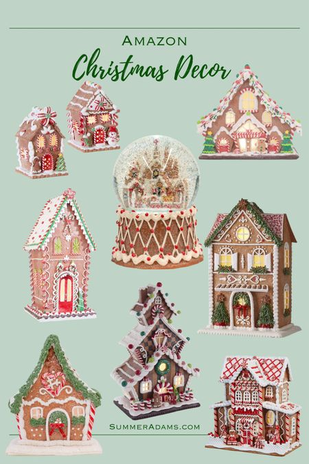 Fun and traditional red and green Christmas decor that the kids will love!



Found it on Amazon, gingerbread houses, gingerbread house village, RAZ, Creative Co-Op.

#LTKHoliday #LTKhome #LTKSeasonal
