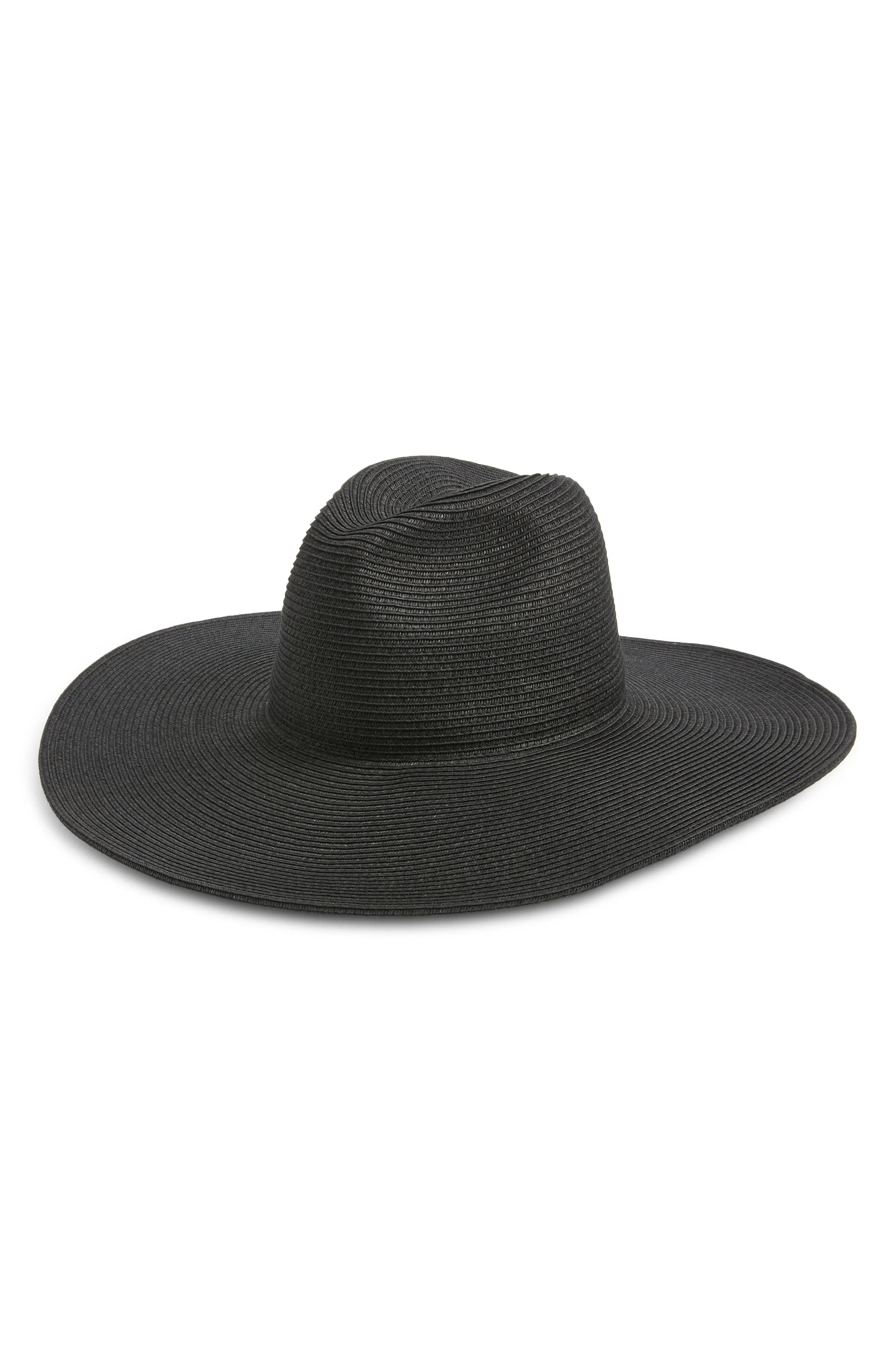 Packable Wide Brim Straw Panama Hat (Women) | Nordstrom | Nordstrom