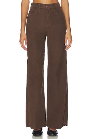 Veronica Beard Taylor High Rise Wide Leg in Dark Umber from Revolve.com | Revolve Clothing (Global)