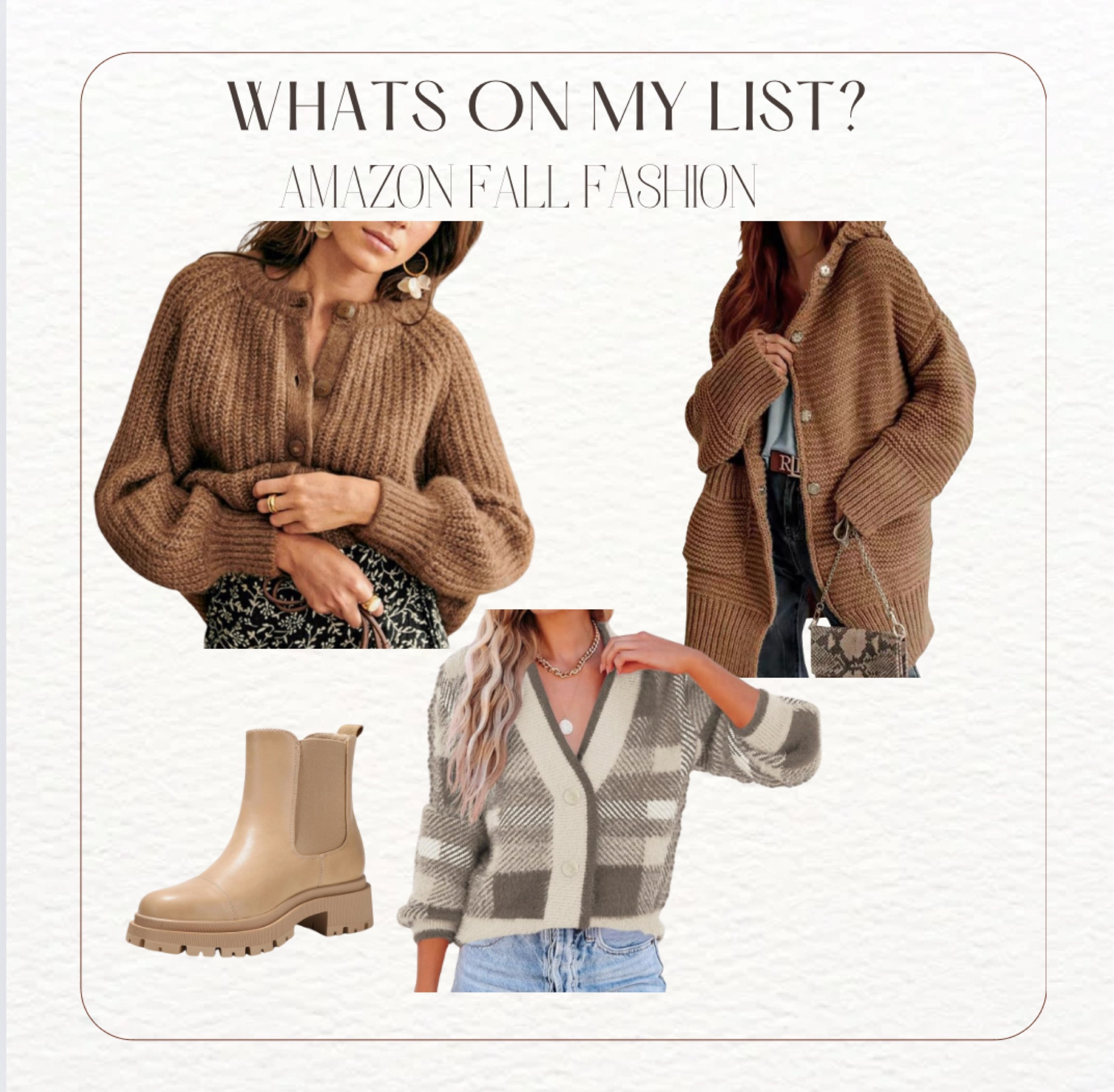 Cozy Fall Fashion From Amazon 

#LTKSeasonal #LTKStyleTip #LTKFallSale