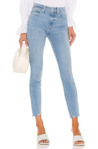 PAIGE Hoxton Ankle in Jama With Rockslide Hem from Revolve.com | Revolve Clothing (Global)