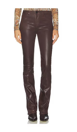L'AGENCE Selma Sleek Baby Bootcut in Chocolate. - size 30 | Revolve Clothing (Global)