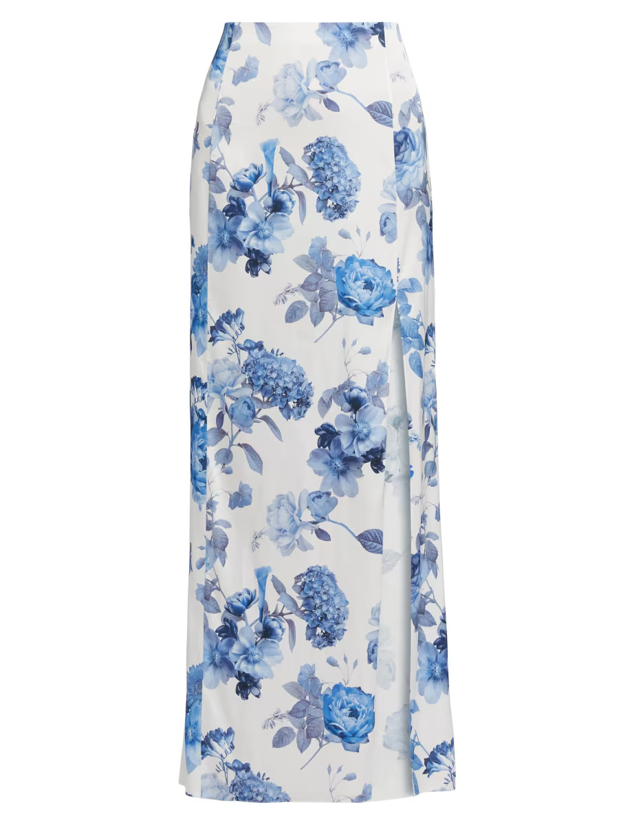 Stephine Floral Slit Maxi Skirt | Saks Fifth Avenue