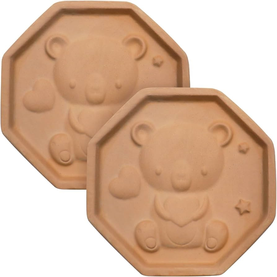 2 PCS Brown Sugar Keeper Saver Terracotta Brown Sugar Bear Softener Terra Cotta Brown Sugar Saver... | Amazon (US)