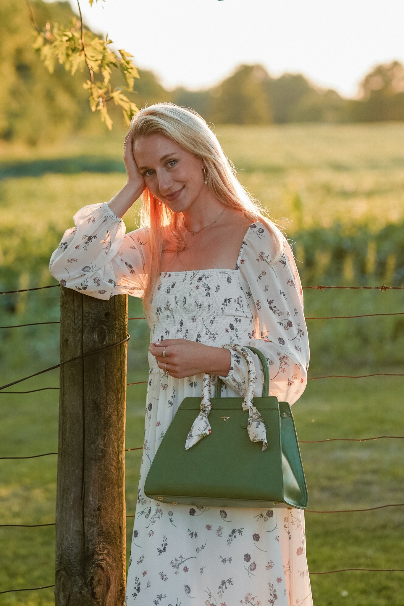 Fable England adventures await with this structured tote in fresh green recycled faux leather. Lined with nature-inspired Toile de Jouy print, where pockets and lots of space make it perfect for storing those essentials you can’t leave the house without. Finished with gold-toned hardware and a silk-twilly scarf wrapped around the handle I love this bag for on the go essentials! 🌿☁️ Purse, purses, fall fashion, fall style 

#LTKitbag #LTKunder100 #LTKSeasonal