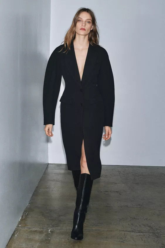 FITTED COAT ZW COLLECTION | Zara UK