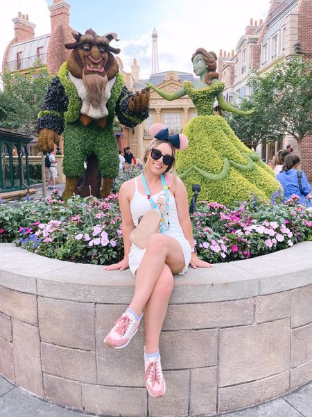 Recapping all my Disney looks! This was our park hopper day for Hollywood Studios & EPCOT. Loved wearing this tennis dress with built in shorts. It was such an easy it for a day of walking. 

#disney #disneyworld #disneyoutfits #disneylooks 

#LTKshoecrush #LTKfit #LTKtravel