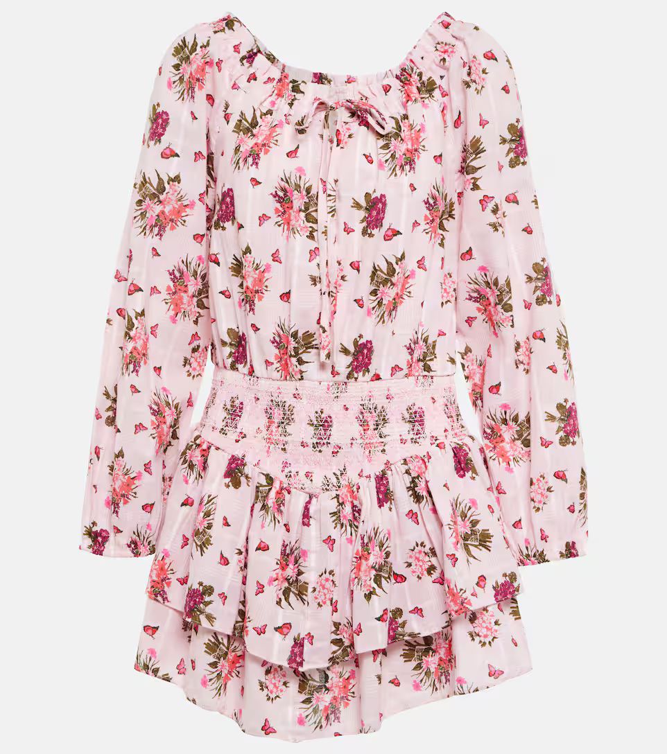 Netra floral cotton minidress | Mytheresa (US/CA)
