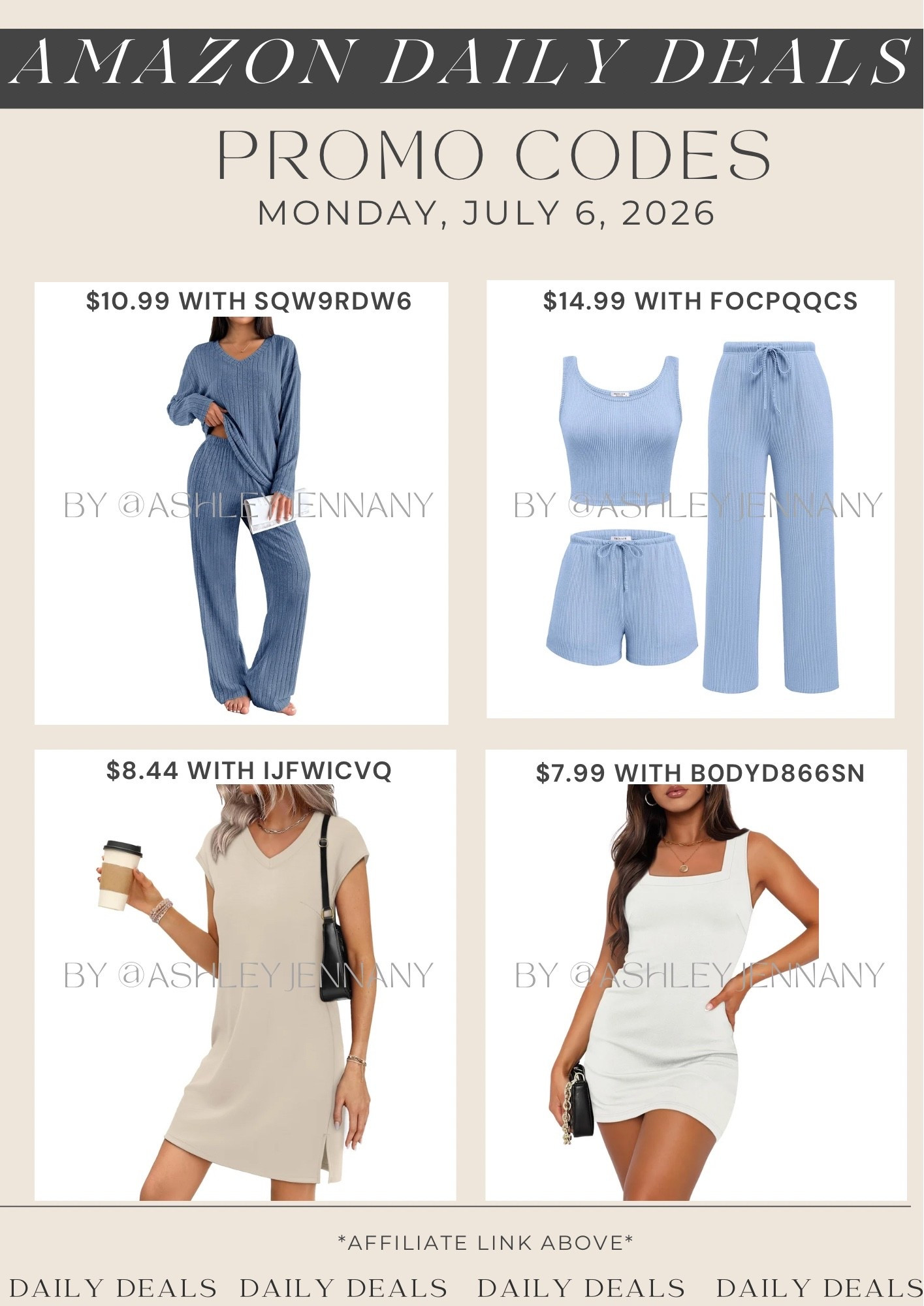 Amazon deals

#LTKSaleAlert #LTKMidsize #LTKootd