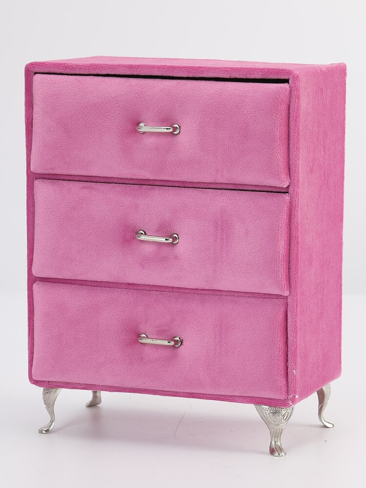 1pc Three Layer Jewelry Box | SHEIN