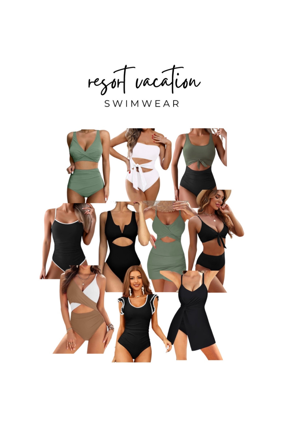 I spent hours finding the right bathing suits! All mom bod approved. Love the swim skirts to cover the booty! The push-up tops. Once pieces look great with cover ups!

Mom swim, modest swim, swimsuits, bikinis, swimwear, beach wear, vacation, resort, tropical, Mexico, cabo

#LTKStyleTip #LTKTravel #LTKSwim