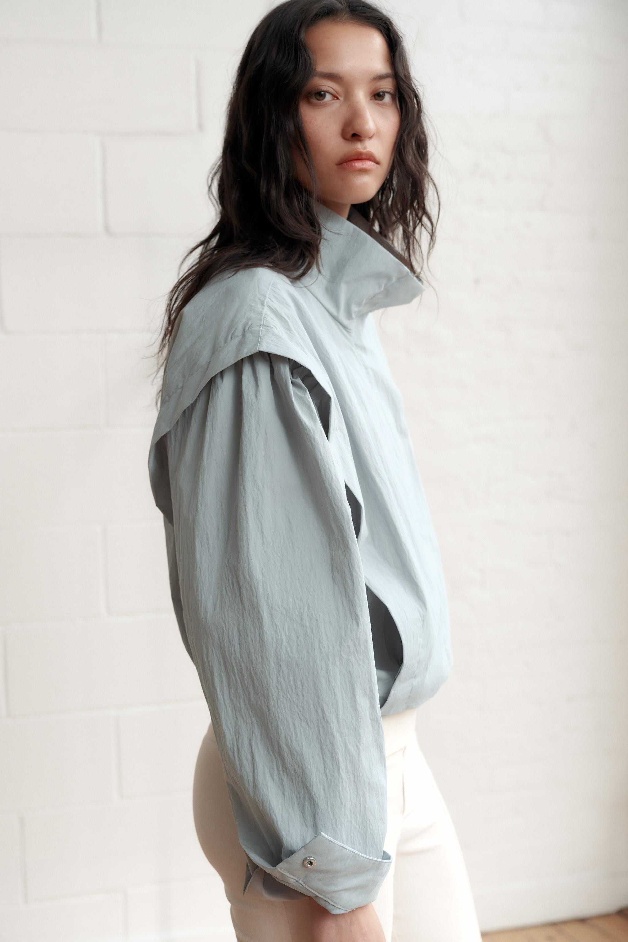 HIGH COLLAR JACKET | Zara US