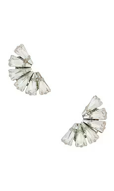 Omega Clasp Fan-shaped Detail Stud
                    
                    Anton Heunis | Revolve Clothing (Global)