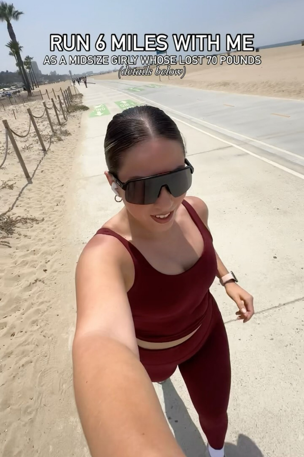 Beach run☀️🌊🏃🏼‍♀️ what I wasn’t prepared for was the heat!🥵 I ran 6 miles from Santa Monica to Will Rogers beach. We got short term parking so it was only $2. After our run we got food at @_poke_republic_ 🐟🍚😋 The socks we used for this long run are the @shezzasocks 🧦, which helps us prevent blisters. 
.
.
.
.
#running #oncloud #cloudmonster #outdoorrun #beachrun #runningmotivation #workout #workoutoftheday #lululemon #fitnessjourney #runner #runningcommunity #runningshoes #workoutfit #runningjourney #runninglife #gymgirl #runhappy #runmotivation #runnersofinstagram #runnersworld #fitness #beachvibes #runninggirl #runningmotivation #santamonica #bodyweightworkout #pch #pacificcoasthighway

#LTKActive #LTKSummerSales #LTKMidsize