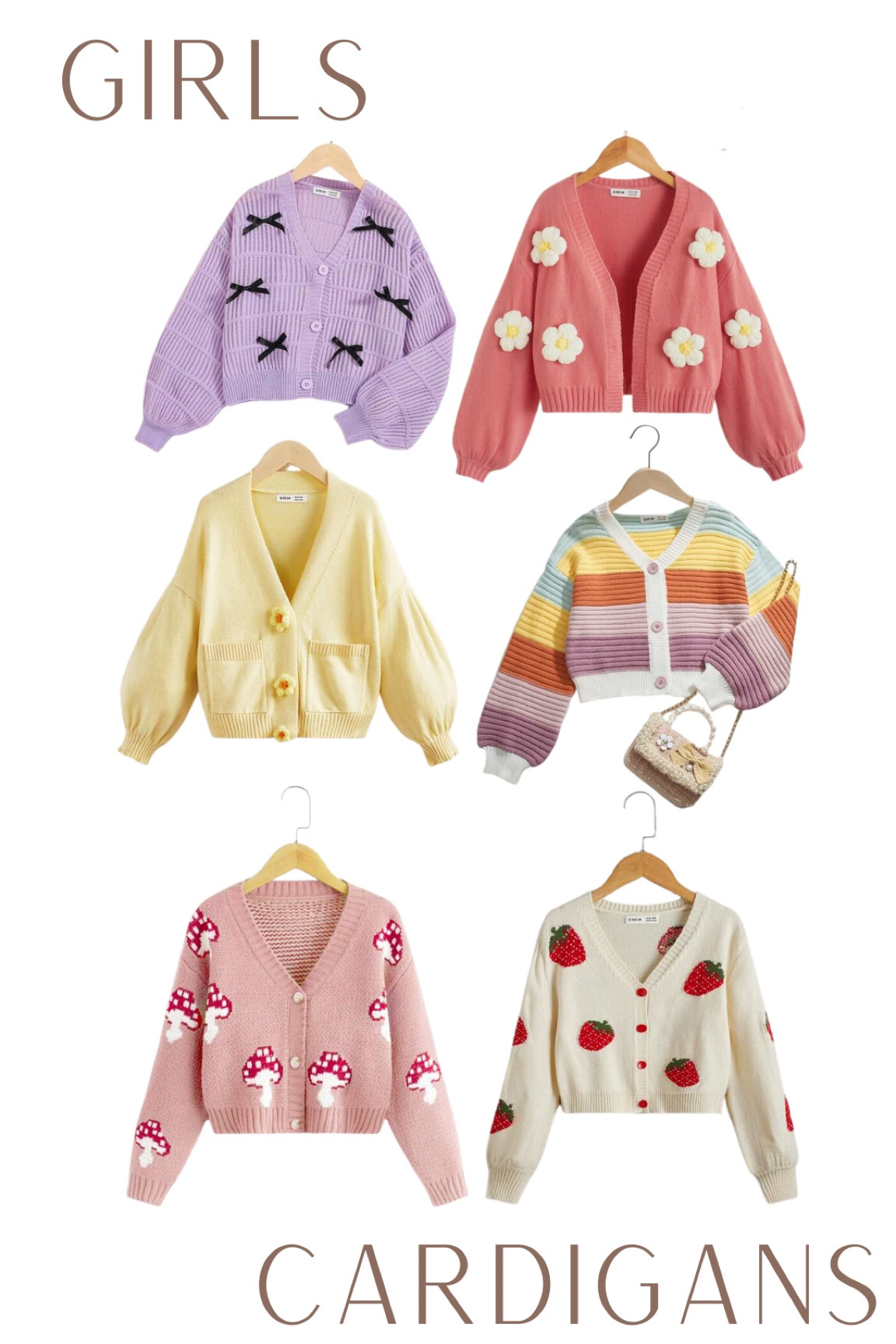 Tween fashion Back to school girls, cardigans cute, girly, pink, yellow, fun bowl, flowers strawberry mushroom stripe, Daisy, girly girl, cute girl sizes 7-12 

#LTKFind #LTKkids #LTKBacktoSchool