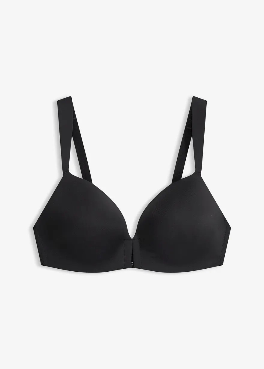 Vorderverschluss Schalen-BH ohne B\u00fcgel mit Spitze | Bonprix DE