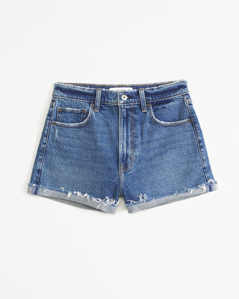 High Rise Mom Short | Abercrombie & Fitch (US)
