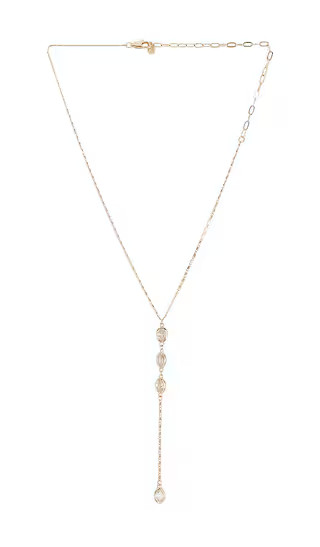 Sparkle Dip Lariat in Gold | Revolve Clothing (Global)