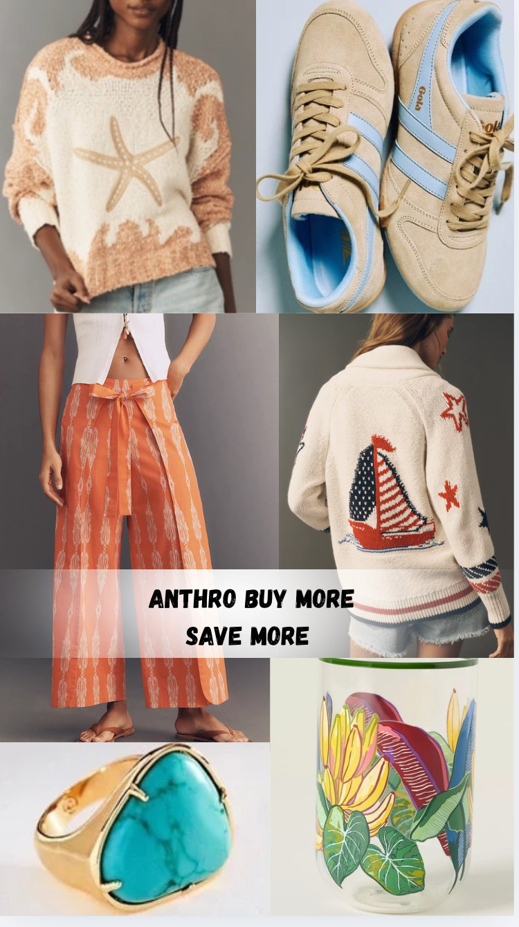 Anthropologie is having a buy more save more sale. Spend get $50 off $150 / $100 off $300 / $150 off $500 

 #LTKMothersDay #LTKOver40 #LTKSaleAlert