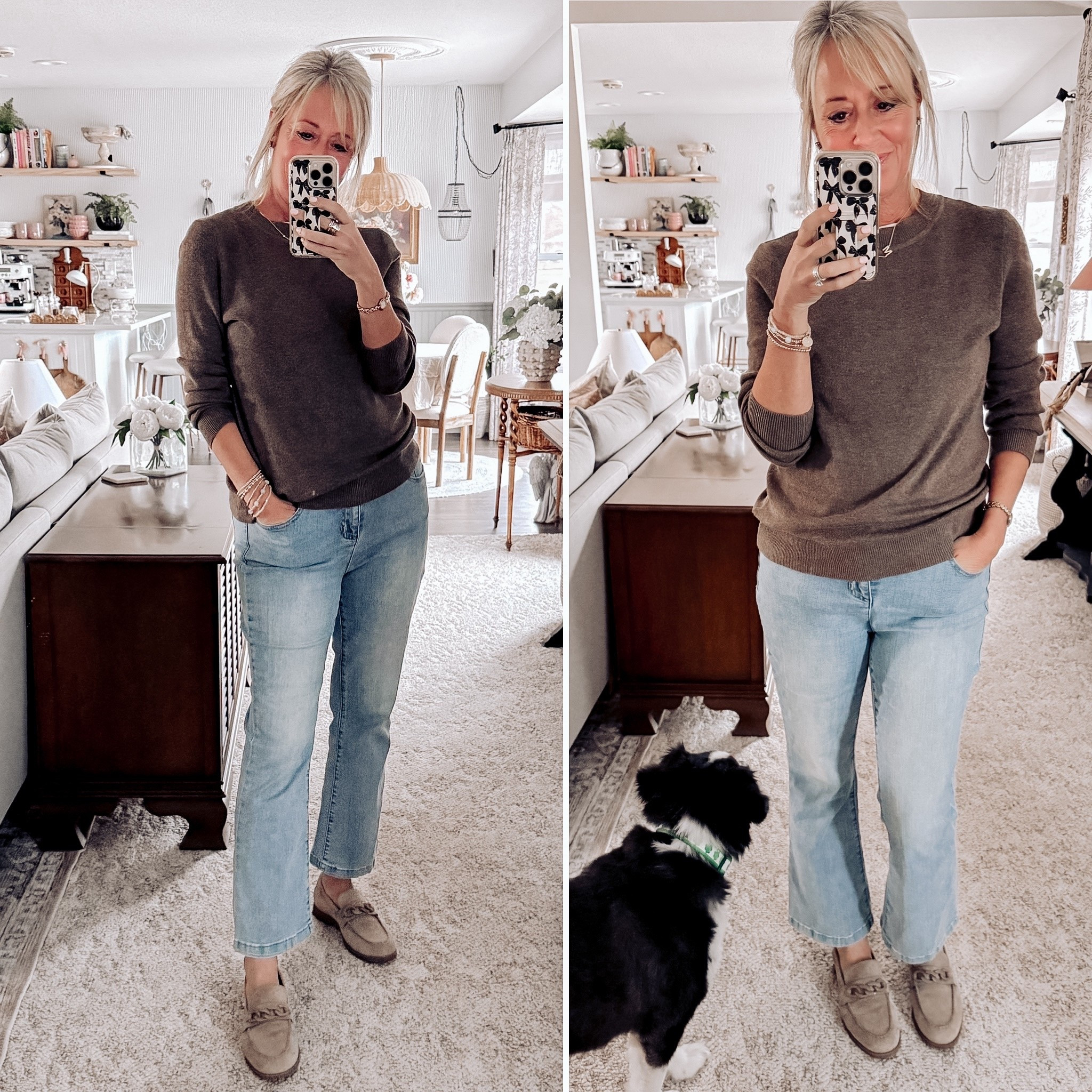 Favorite Amazon sweater 
Carolyn Bessete style 

#LTKSeasonal #LTKOver40