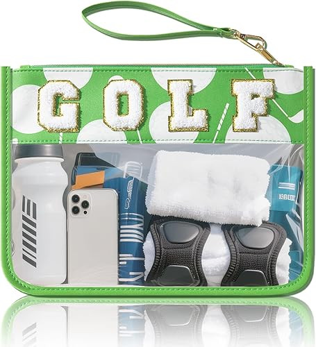 Baseball Gift Bags Baseballs Treat Bags Team Gifts Clear Chenille Letter Zipper Pouch Accessories... | Amazon (US)