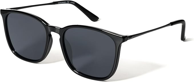 VANLINKER Vintage Square Polarized Sunglasses Men Women Classic Trendy Rectangle Metal Frame Sun ... | Amazon (US)