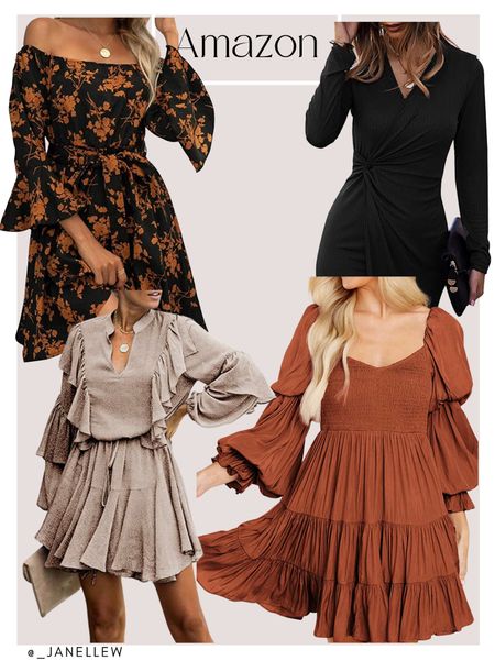 Perfect for any occasion. 

•Follow for more daily styles!!•

#dresses #amazon #amazonfashion #fallfashion #fallstyle #floral #ruffles #fallcolors #neutral

#LTKunder50 #LTKSeasonal #LTKstyletip