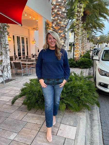 Our holiday weekend went from 🌴🌊 ➡️🏔❄️ #walmartpartner From sea level to 7500 feet, I’ve been wearing @walmartfashion almost daily! This wool coat and my favorite jeans and this cute sweatshirt with plaid cuffs have been great fall and winter staples regardless of location! They all fit true to size but I did order up to XL in the coat to accommodate sweaters and bulkier layers. Linking a few other winter outfit favorites from Walmart as well! #walmartfashion #liketkit #ltkseasonal #ltkgiftguide #ltkholiday #ltkunder50 #ltkunder100 #ltkstyletip #ltkhome #ltkworkwear

#LTKunder100 #LTKSeasonal #LTKunder50