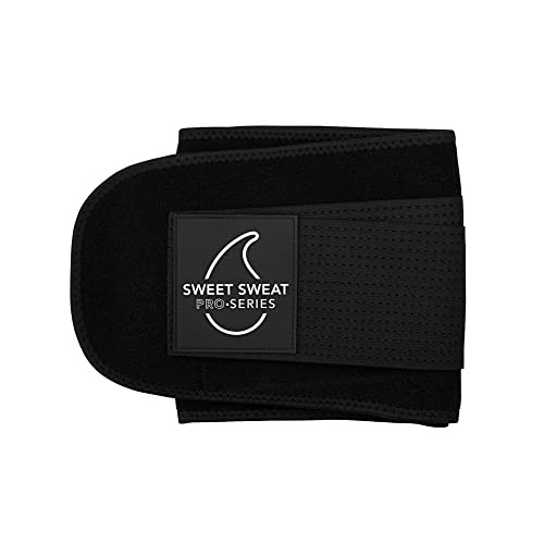 Sports Research Sweet Sweat 'Pro-Series' Waist Trimmer Premium Sweat Enhancing Fitness Belt w/Adjustable Straps for a Tighter Cinch | Amazon (US)
