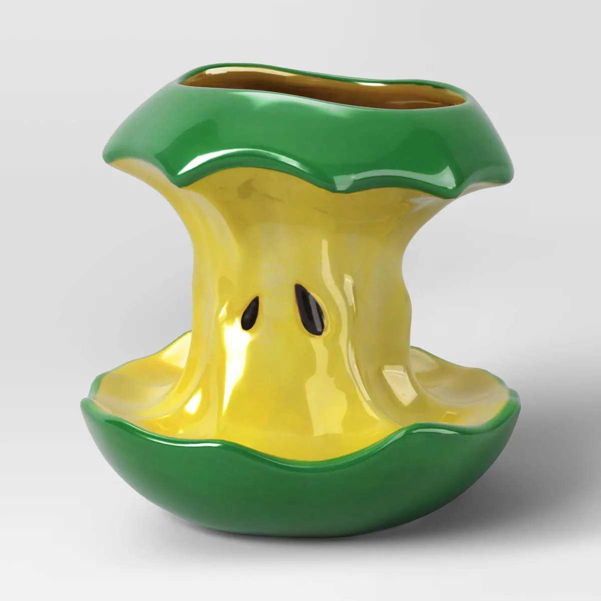 10% Recycled Ceramic Apple Vessel Green - Room Essentials™ | Target