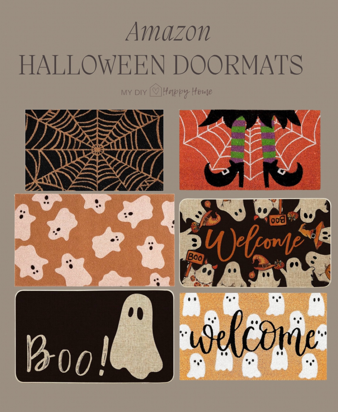 Halloween doormats from Amazon 

#LTKFindsUnder50 #LTKSeasonal #LTKHome
