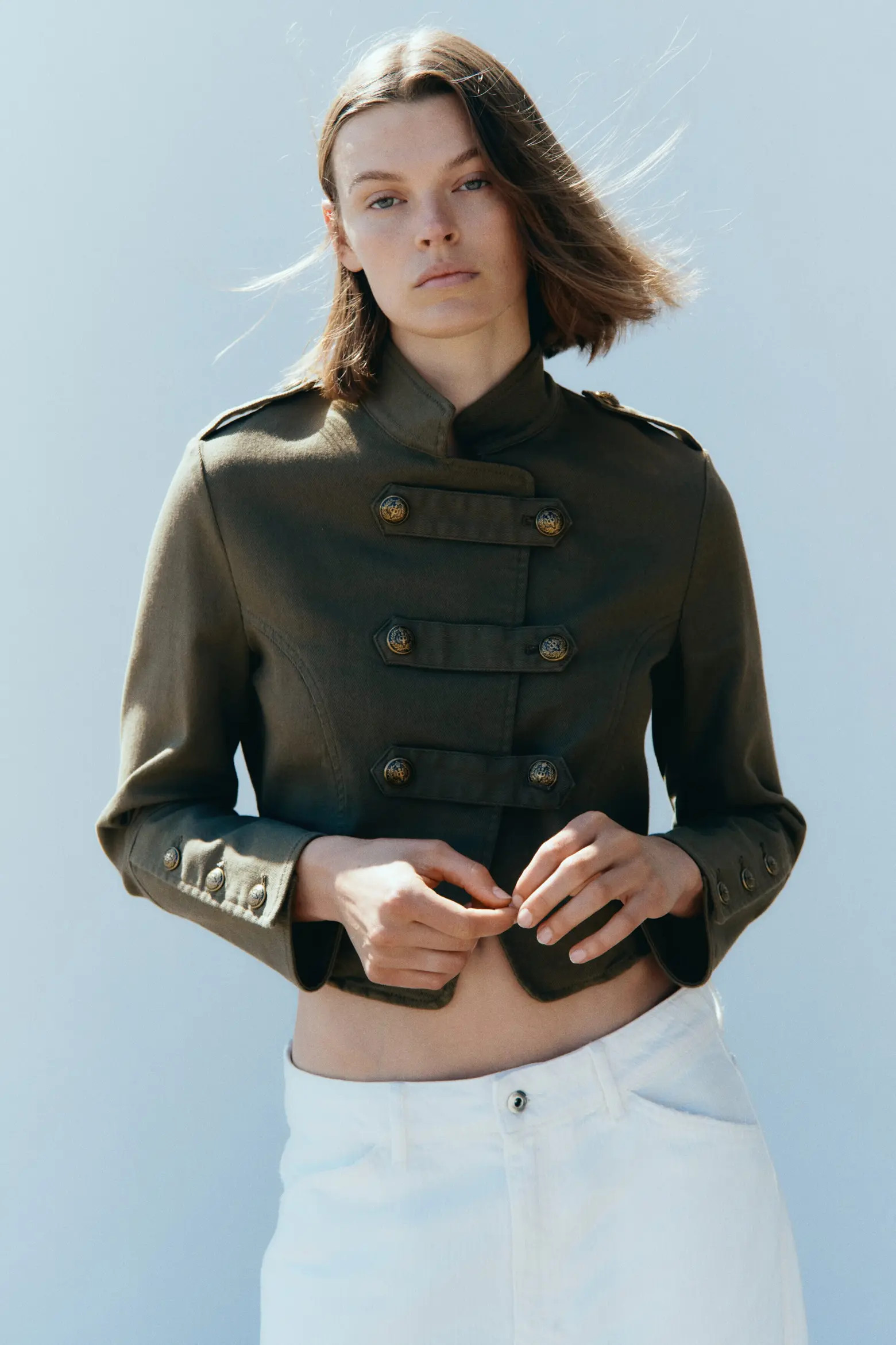 Short Cotton Jacket (Women) | Nordstrom | Nordstrom