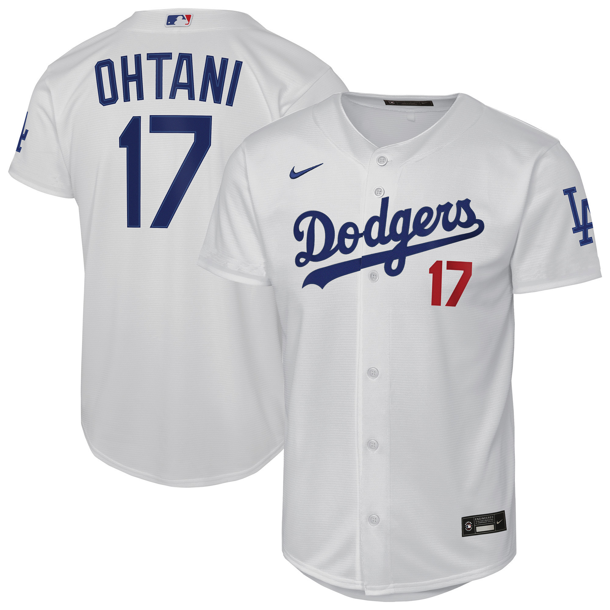 Youth Nike Shohei Ohtani White Los Angeles Dodgers Home Stadium Jersey | Fanatics