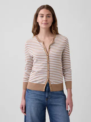 Crewneck Cardigan | Gap Factory