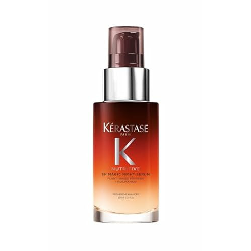 Kerastase Nutritive 8H Magic Night Serum - Overnight Treatment for Dry Hair, Enhances Shine, With Plant-Based Proteins, 1.01 Fl Oz, Travel Size | Amazon (US)