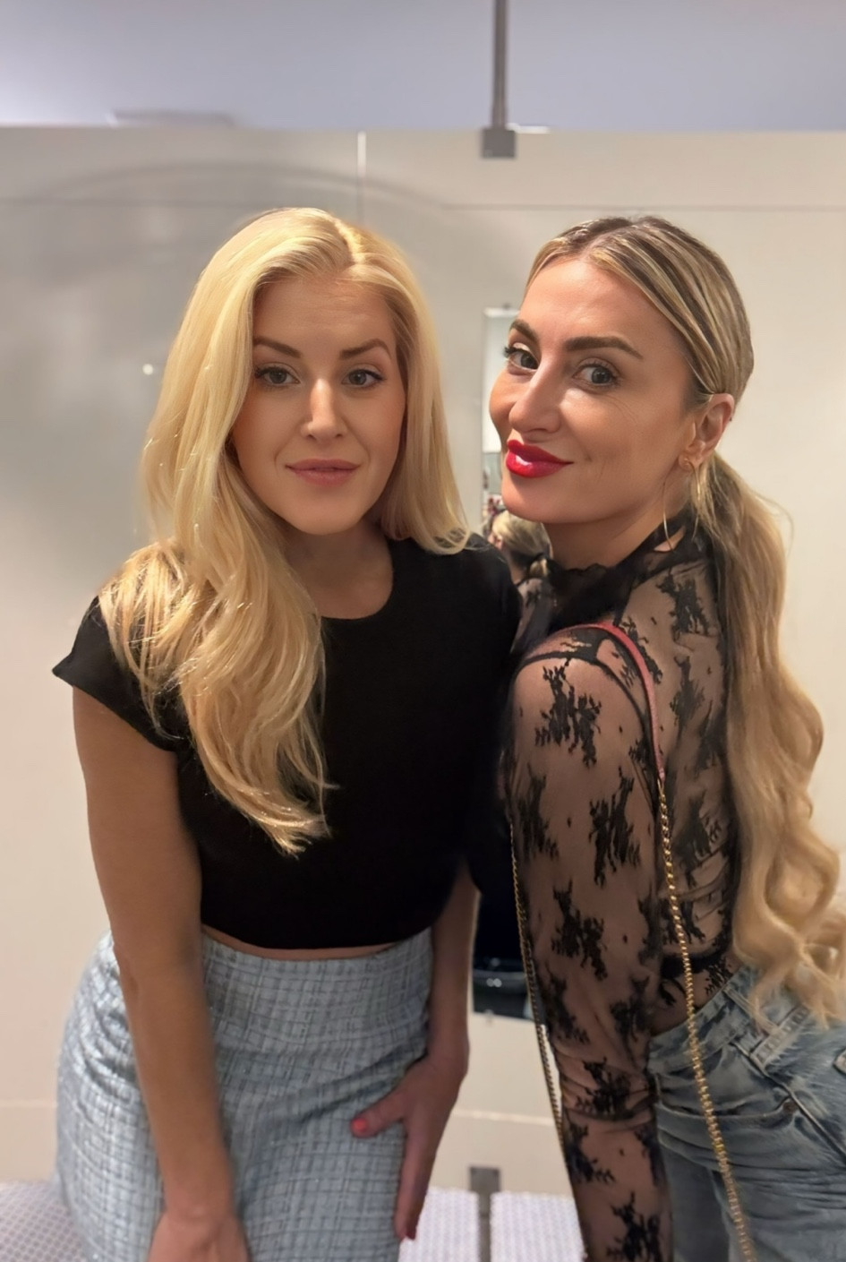 My go-to girls night out look! 

denim jeans, free people, skirt 

#LTKStyleTip #LTKBeauty #LTKParties