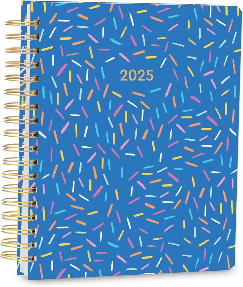 High Note 2025 Planner, 17-Month Weekly & Monthly Hardcover Planner: August 2024 to December 2025, 9" x 10" - Geometric | Amazon (US)