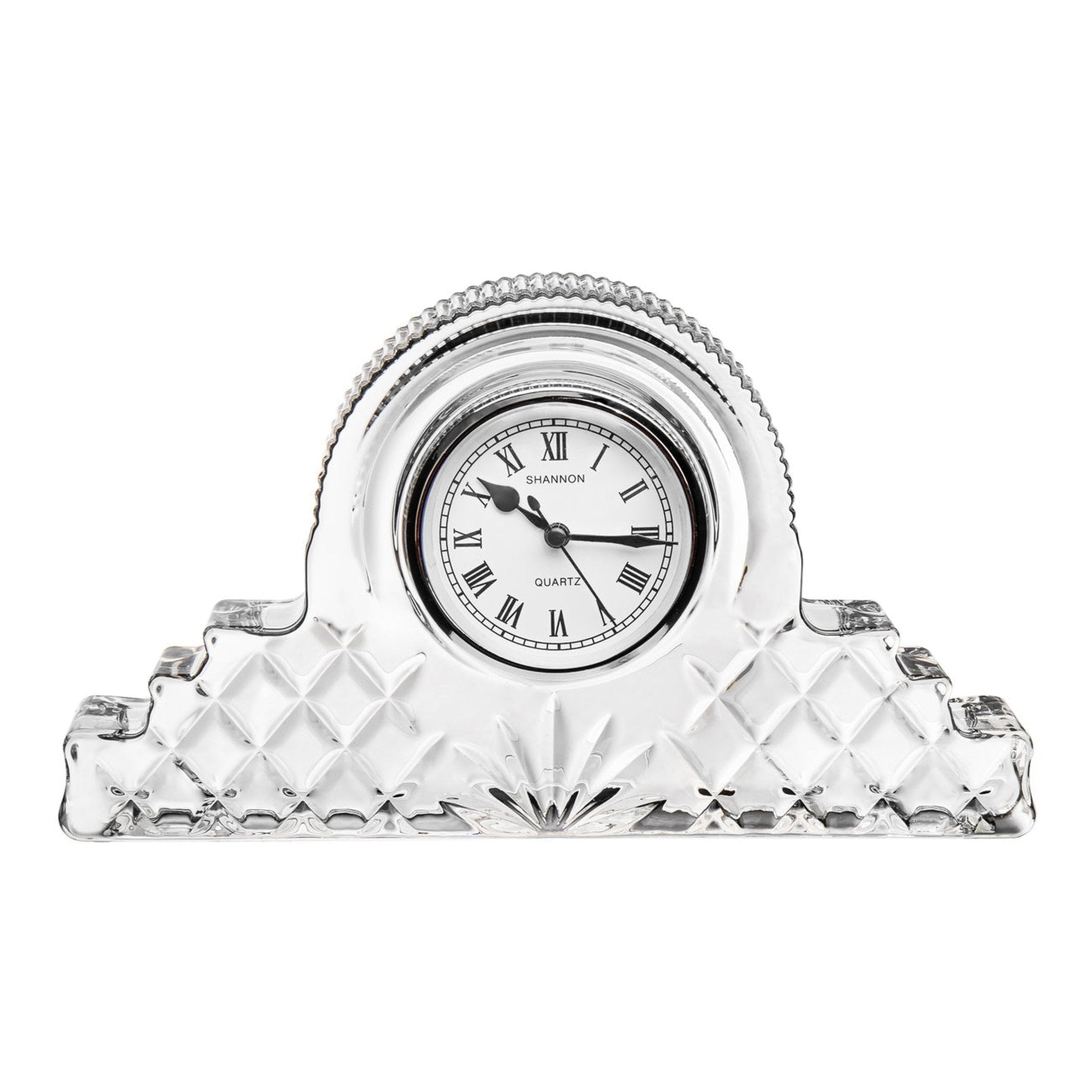 Godinger Crystal Dublin Pattern Clock | Amazon (US)