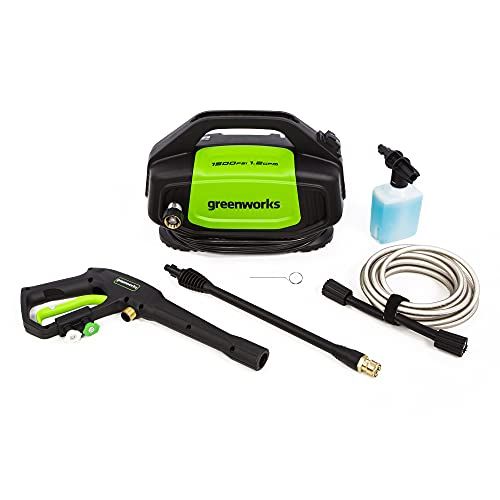 Greenworks 1500 PSI 1.2 GPM Electric Pressure Washer, GPW1502 | Amazon (US)