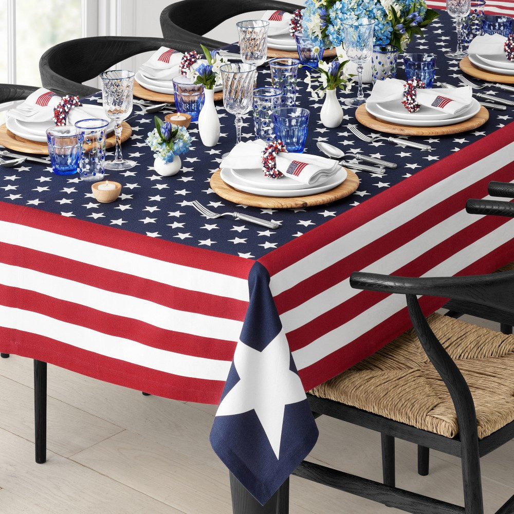 American Flag Tablecloth | Williams-Sonoma