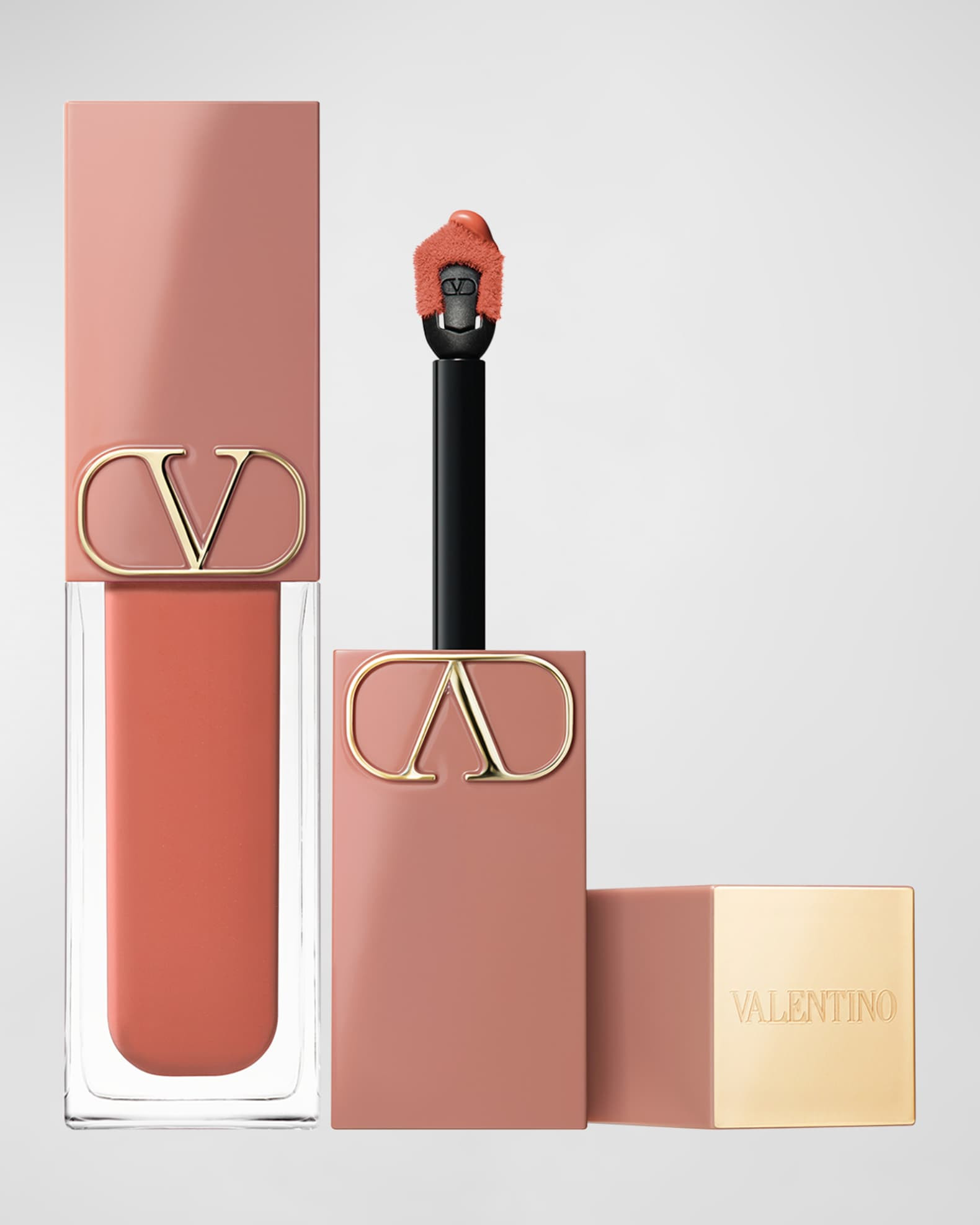 Valentino Valentino Liquirosso 2-in-1 Soft Matte Lip Blush | Neiman Marcus